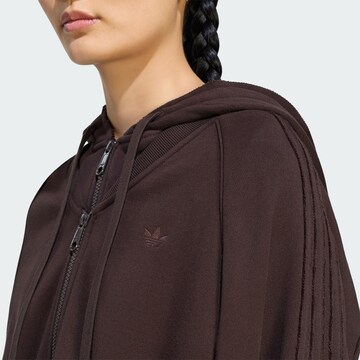 ADIDAS ORIGINALS - Casaco em moletão em castanho