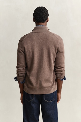 GANT Knit Cardigan in Brown