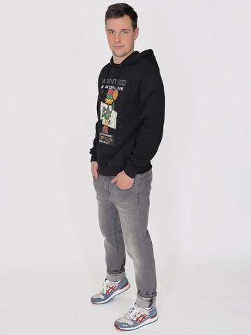 TOP GUN Sweatshirt in Black