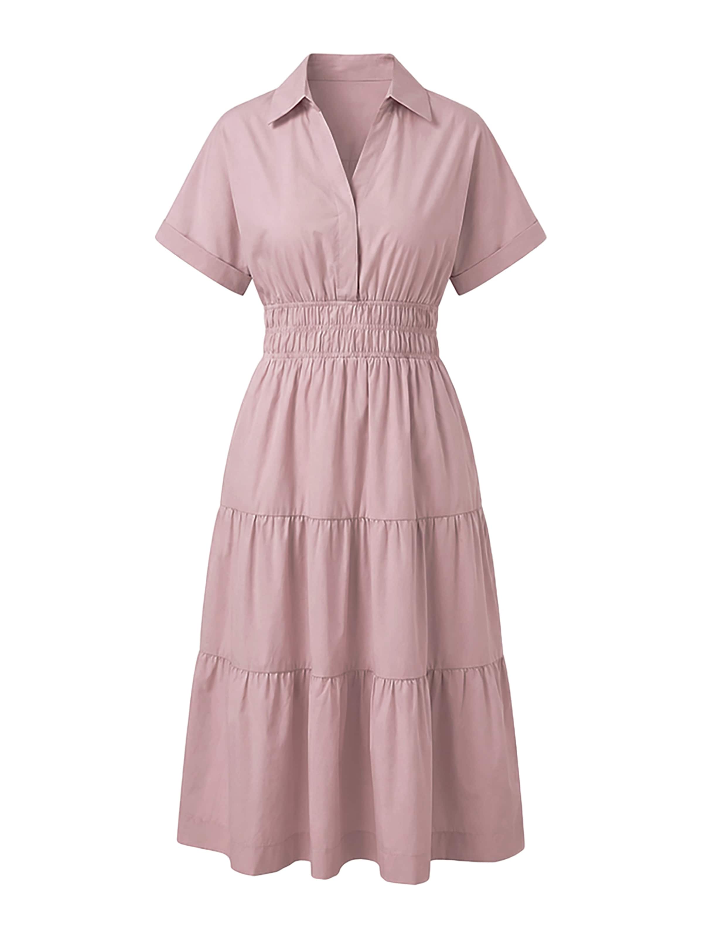 Imily Bela Рокля в розово: отпред