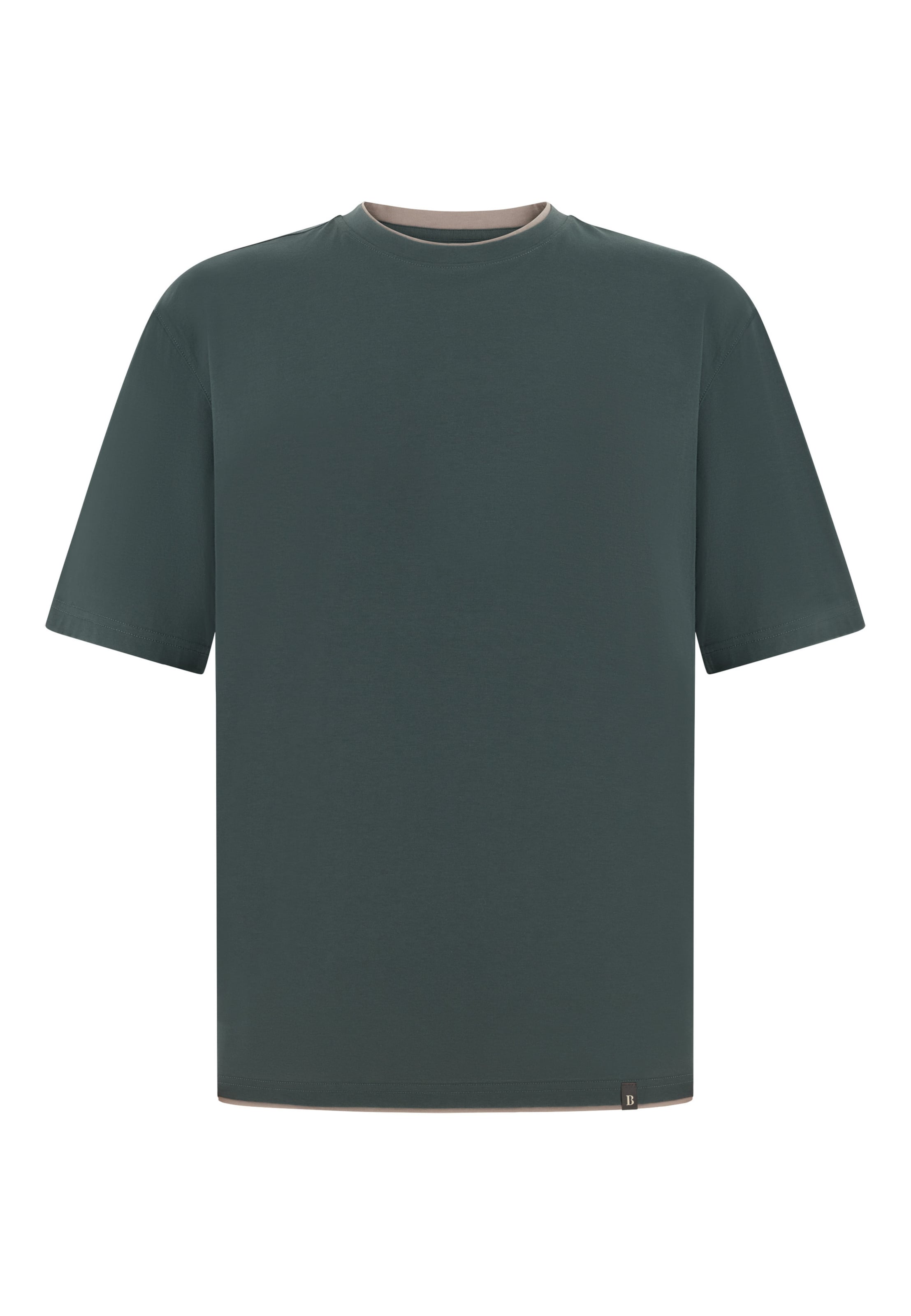 T-Shirt Boggi Milano en vert : devant