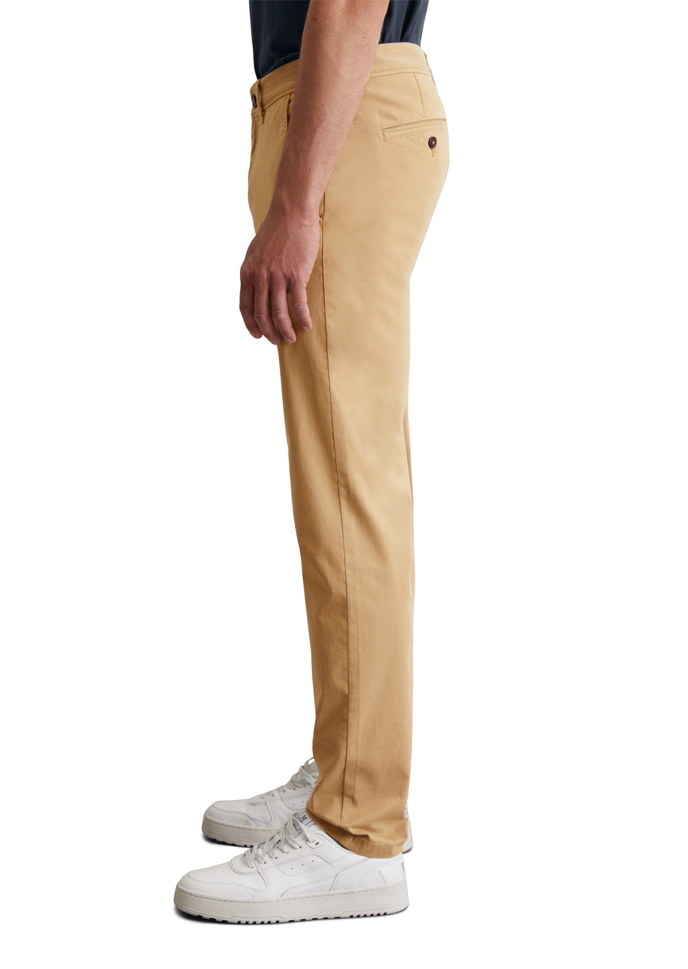 Marc O'Polo Regular Chino trousers 'Stig' in Beige