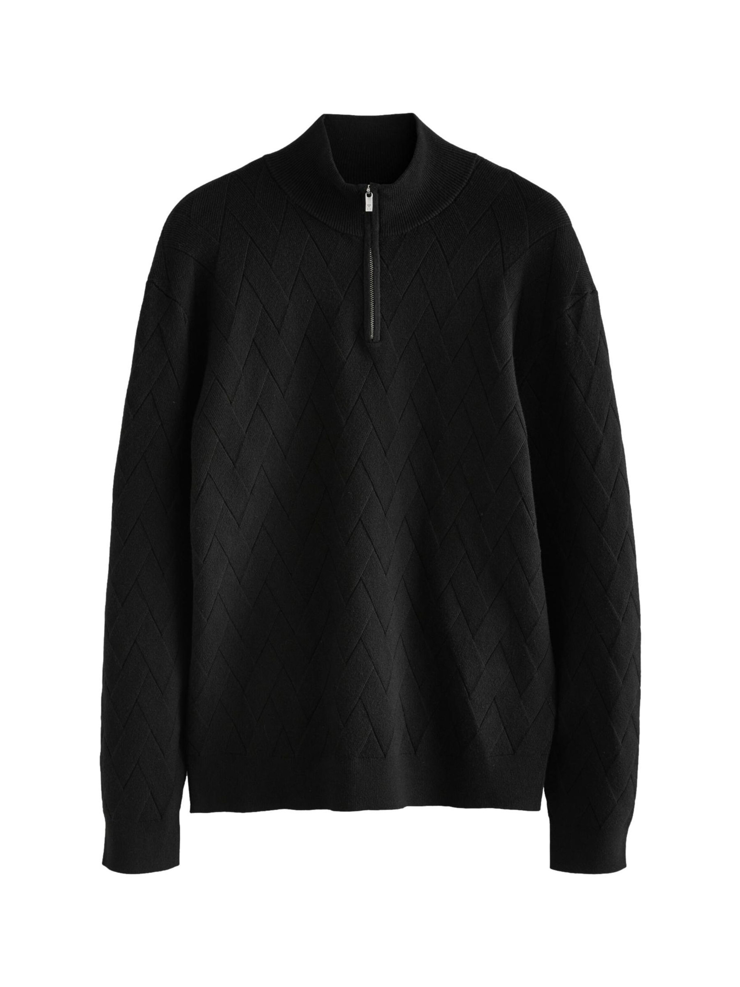 Next Neulepaita värissä musta: etupuoli