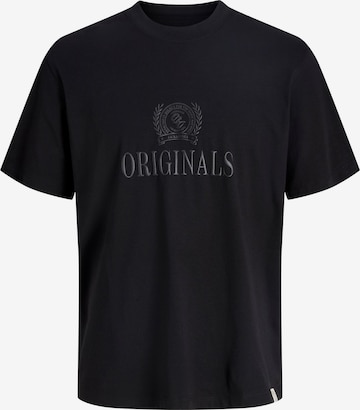 Jack & Jones Plus Shirt 'JORFREDERIKSBERG' in Black: front