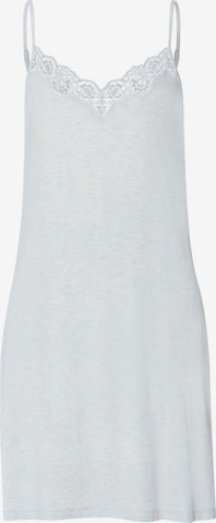Chemise de nuit ' Natural Elegance ' Hanro en bleu : devant