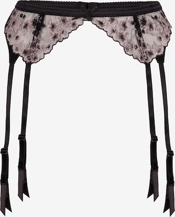 juoda Hunkemöller Prisegamų kojinių laikiklis 'Chloe': priekis