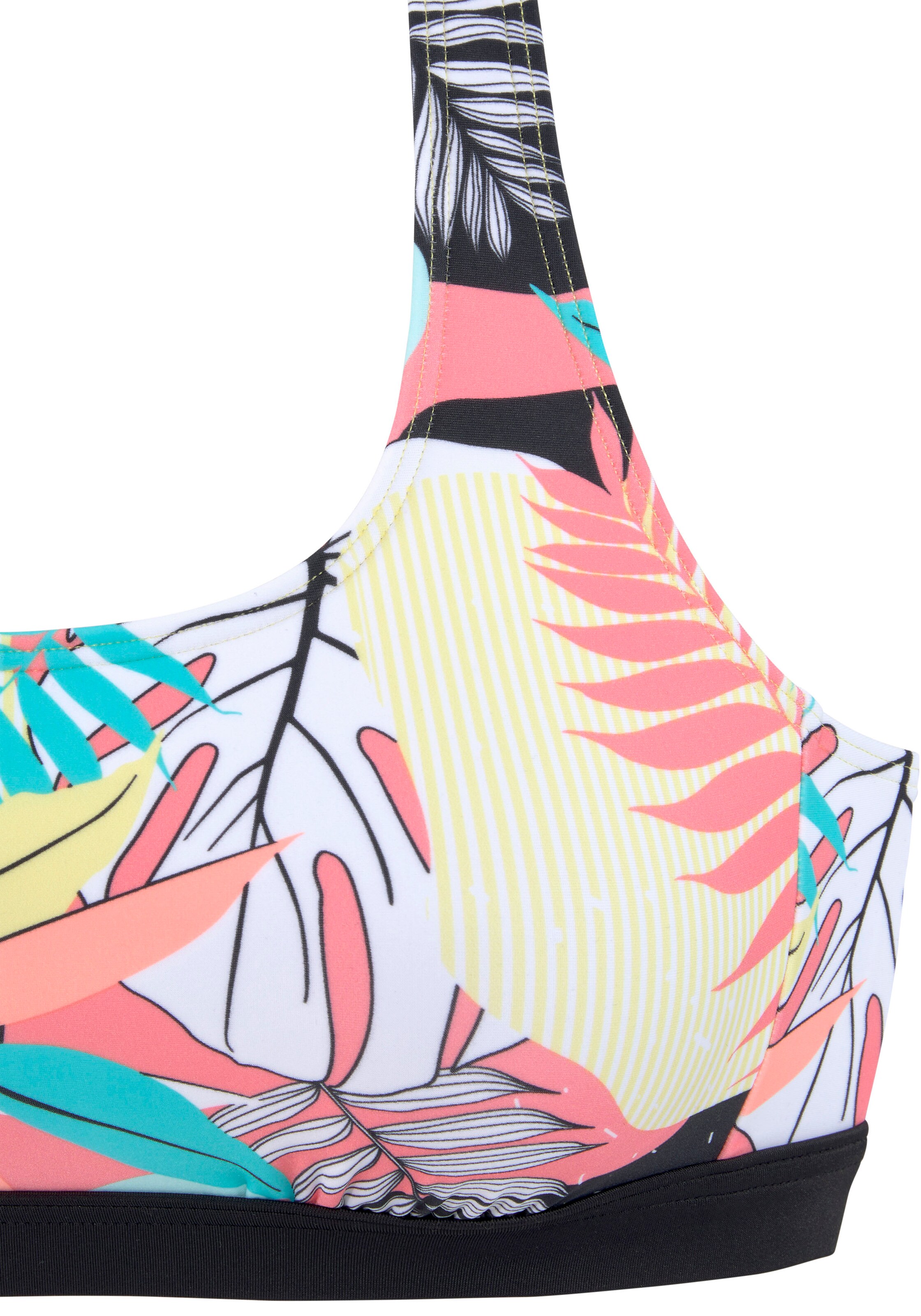 Bustier Hauts de bikini sport LASCANA ACTIVE en mélange de couleurs