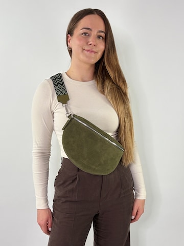 lePelou Fanny Pack 'NOA large' in Green