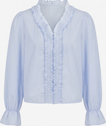 usha BLACK LABEL - Blusa en azul: frente