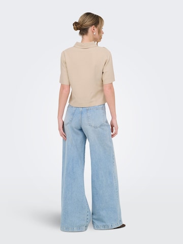 ONLY Bluse 'ONLGoa' i beige