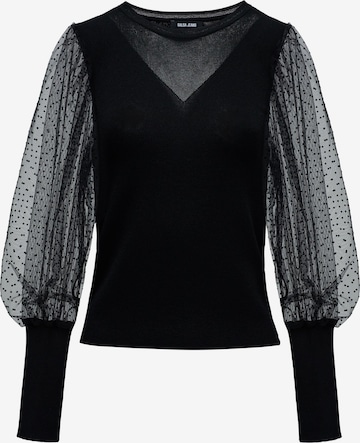 Salsa Jeans Pullover in Schwarz: Vorderseite