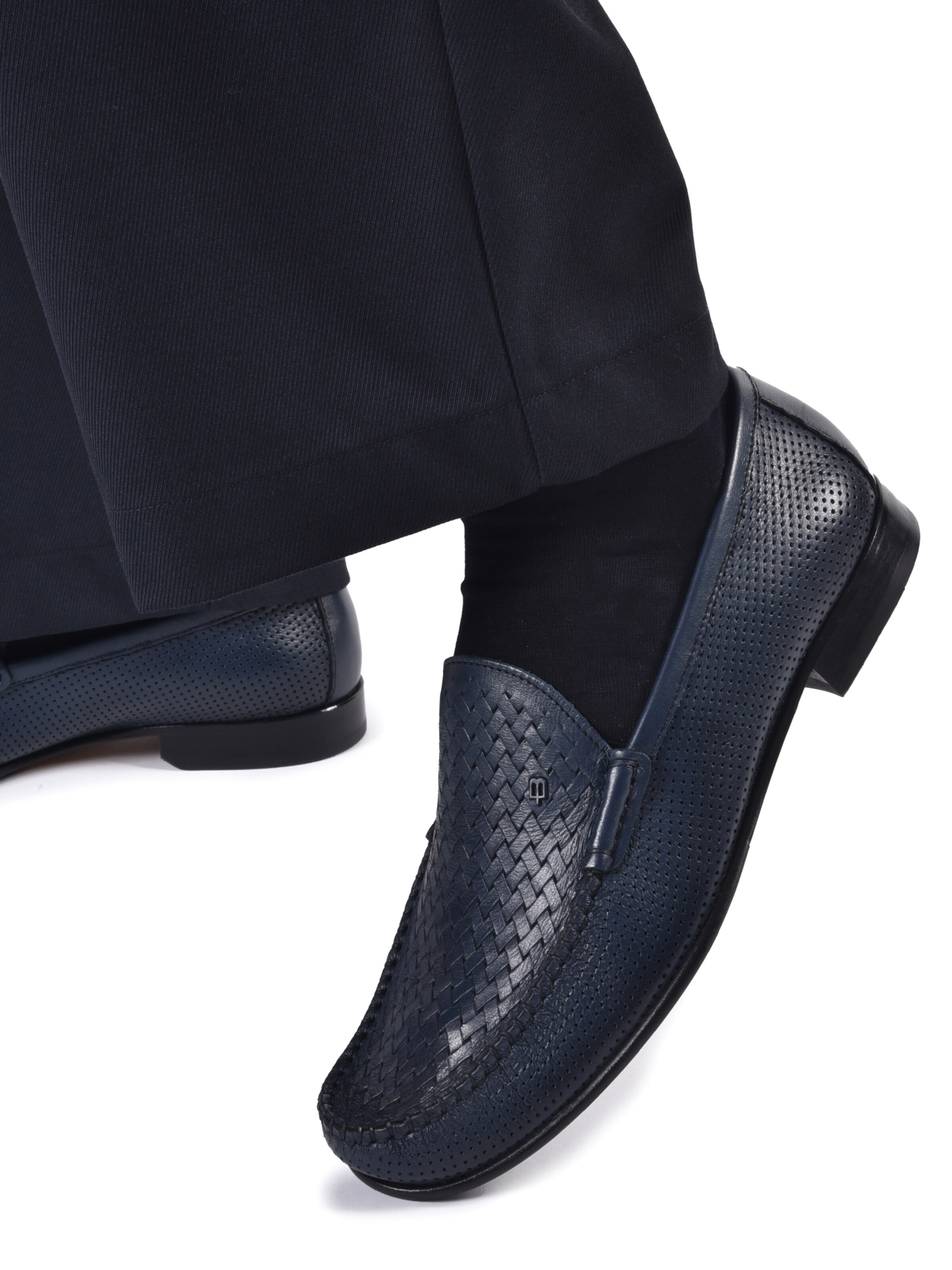 BALDININI Slipper in Schwarz: Vorderseite