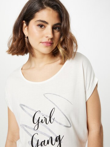 T-shirt 'Silene' ABOUT YOU en blanc