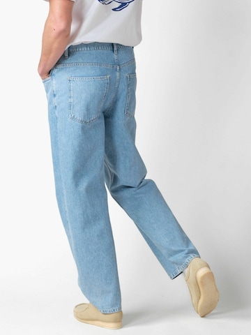 Klitmøller Regular Trousers ' Bastian ' in Blue