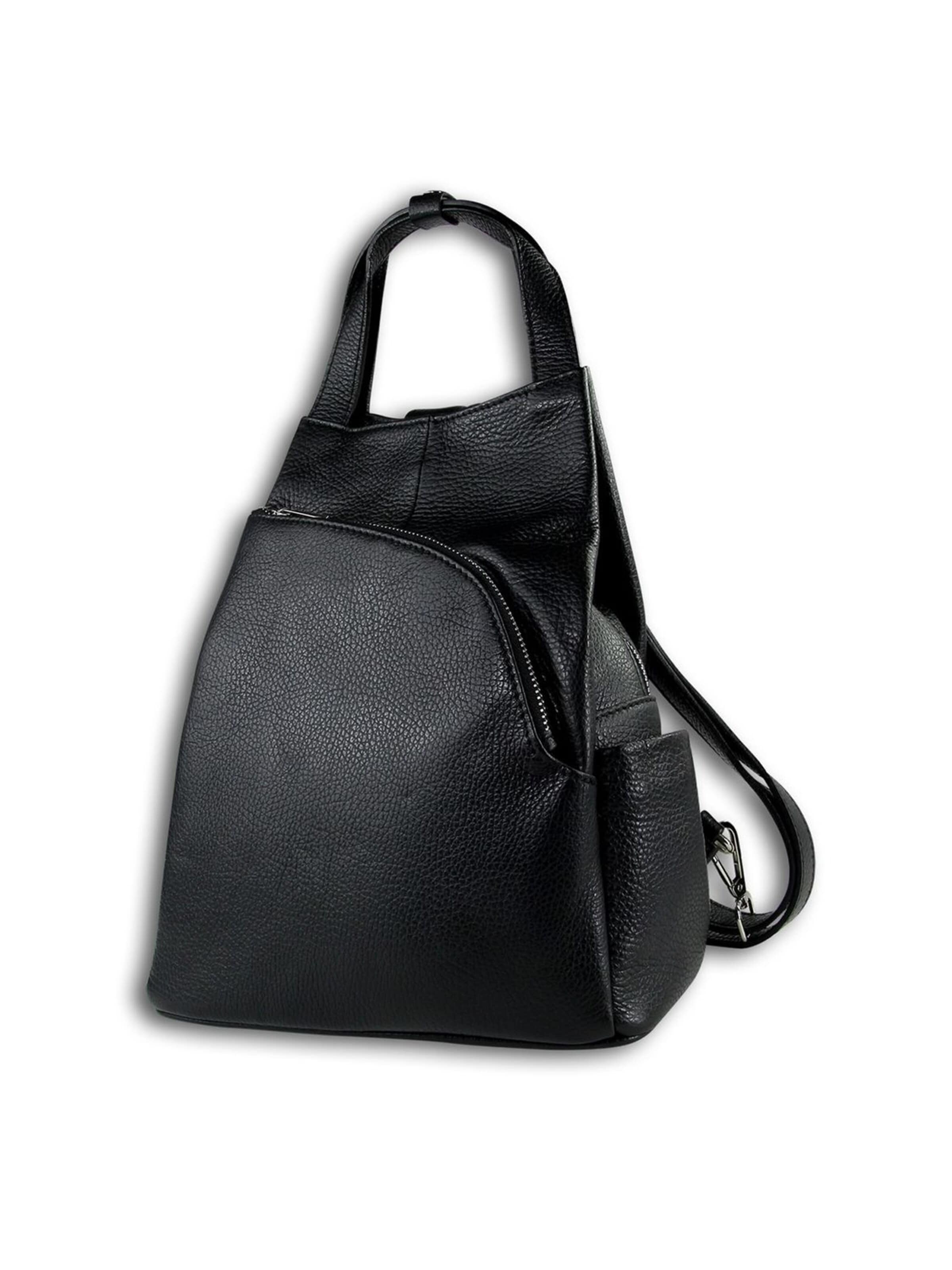 Toscanto - Mochila en negro: frente