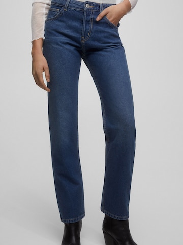 Pull&Bear Regular Jeans in Blauw