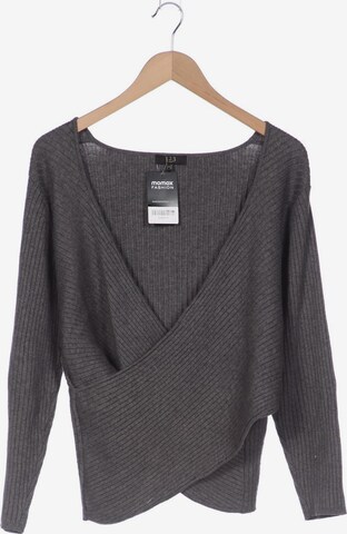123 Paris Sweater & Cardigan in XL in Grey: front