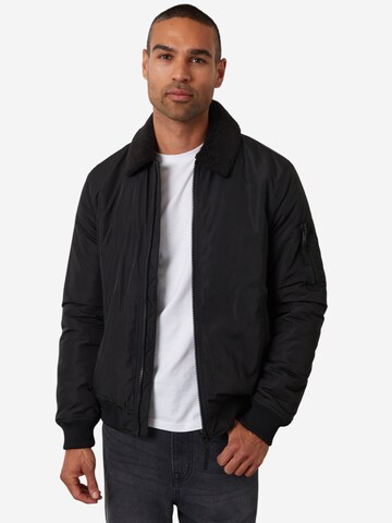 Threadbare Jacke 'Nilo' in Schwarz: Vorderseite