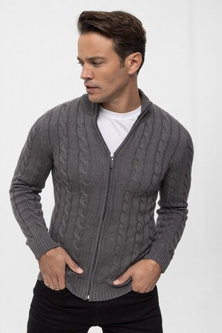 Vestes en maille Felix Hardy en gris