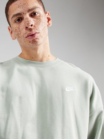 Nike Sportswear Sweatshirt 'CLUB FT' i grøn