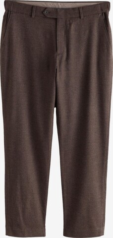 Pantalon à plis Next en marron : devant