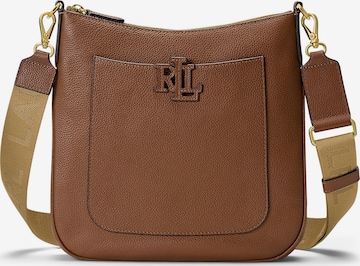 Sac à bandoulière 'CAMERYN 27' Lauren Ralph Lauren en marron : devant