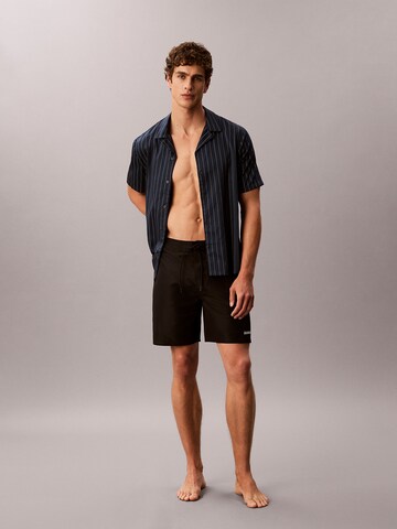 Coupe regular Chemise Calvin Klein Swimwear en bleu