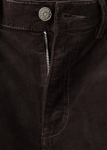 MANGO Flared Jeans 'Violetav' in Brown