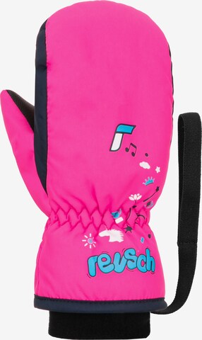 REUSCH Athletic Gloves in Pink