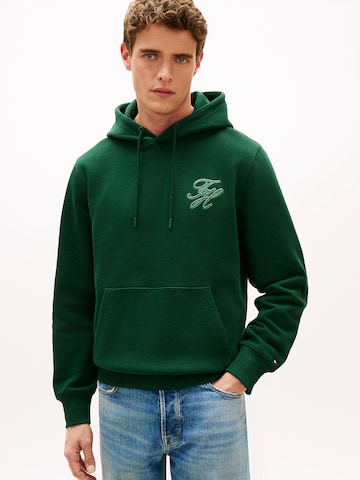 TOMMY HILFIGER Sweatshirt in Grün: Vorderseite