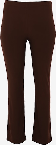 Yoek Leggings 'Dolce' in Brown: front