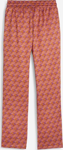Regular Pantalon 'T7' PUMA en rose
