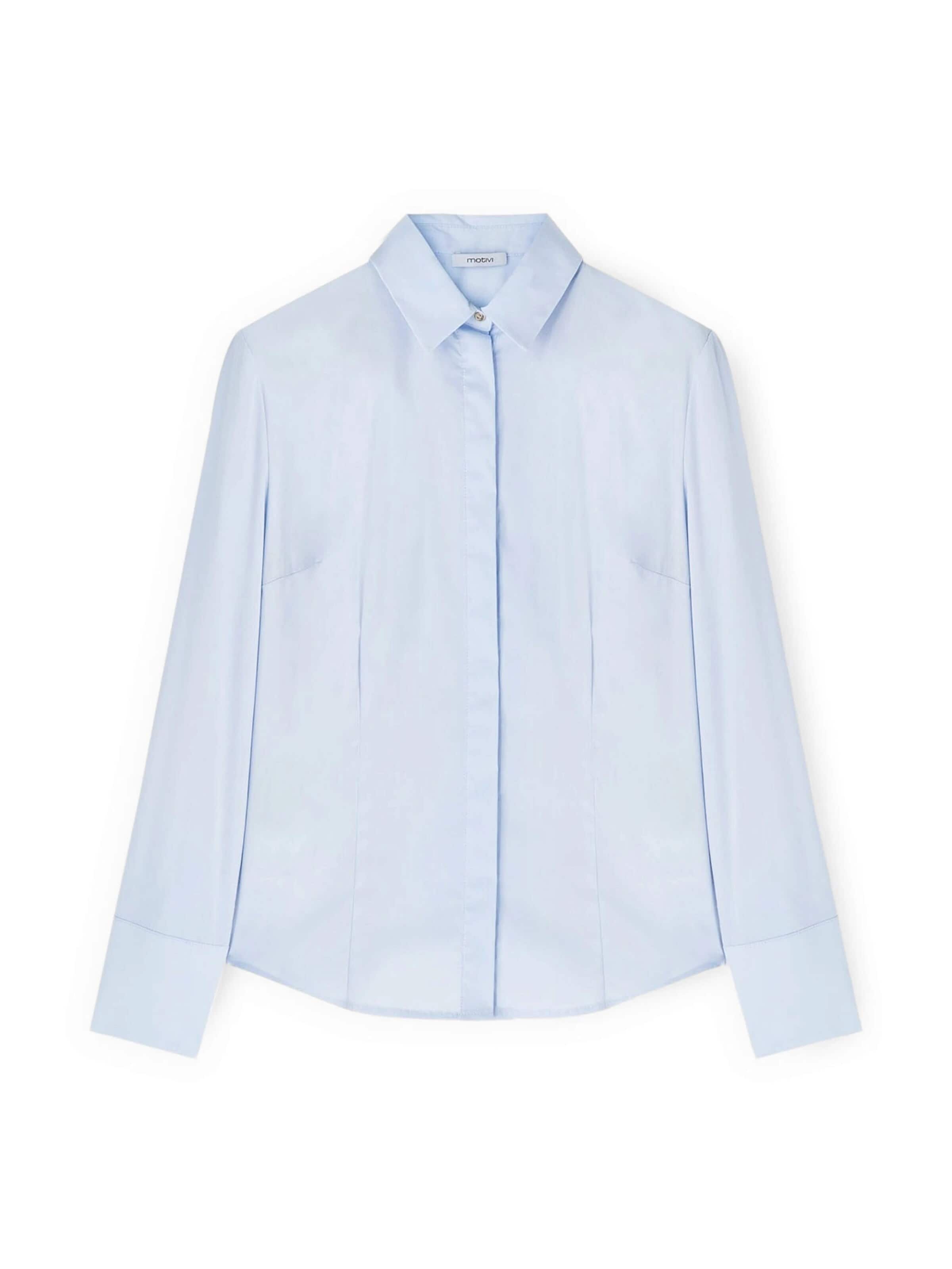 MOTIVI Blouse in XXS in Blue, Item view