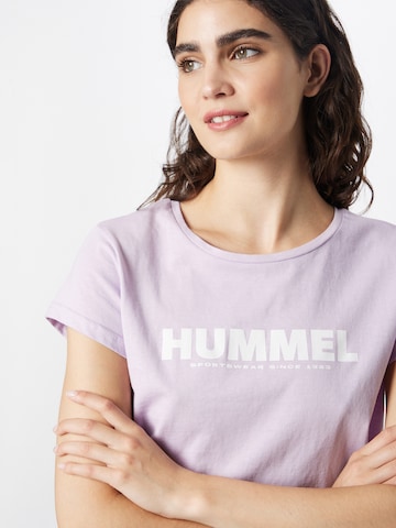 Hummel Sportshirt in Lila