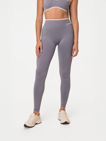 neverover Skinny Leggings 'Velum' in Grijs: voorkant