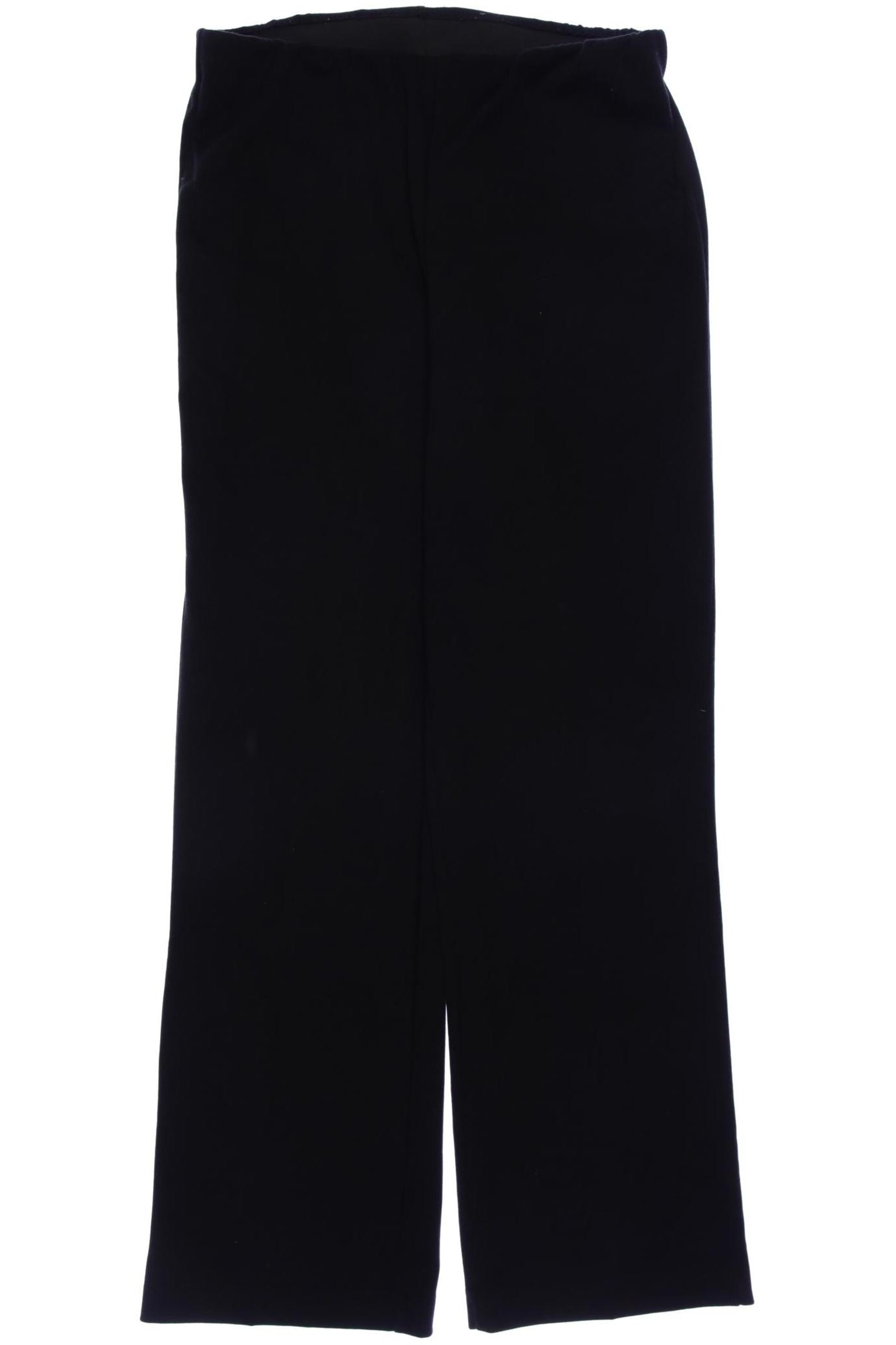 SAINT TROPEZ Stoffhose M in Schwarz: Vorderseite