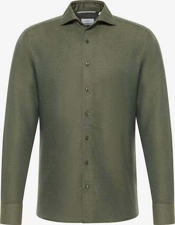 ETERNA Slim fit Button Up Shirt in Green: front