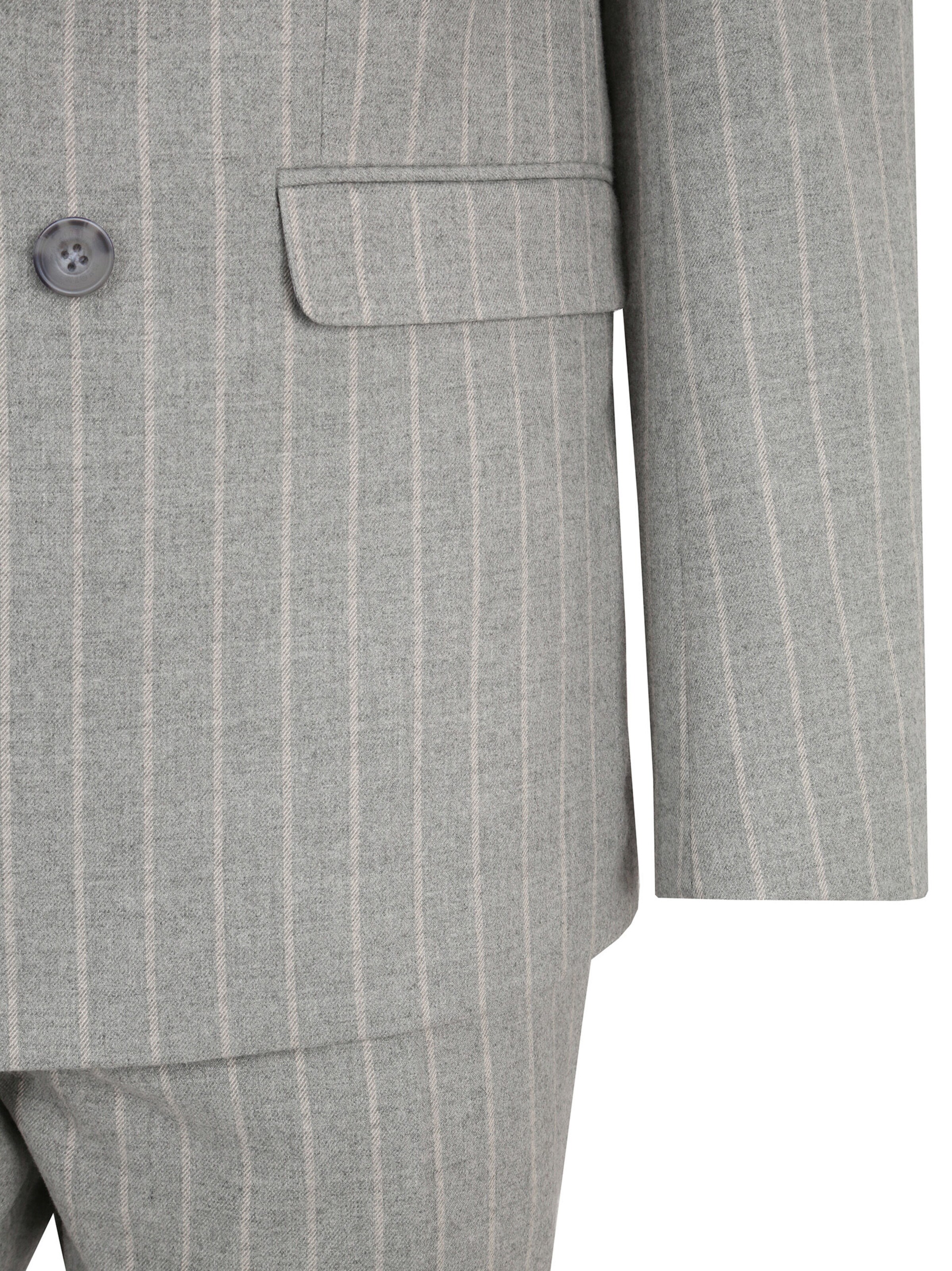 Coupe slim Costume Steffen Klein en gris