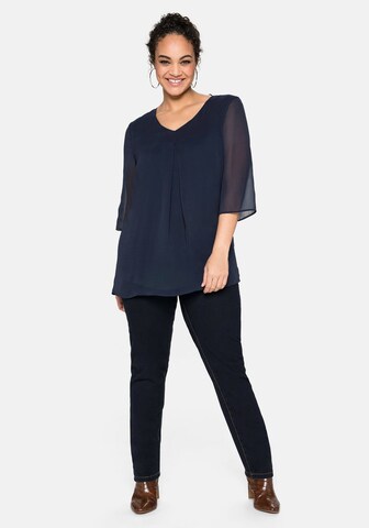 SHEEGO Tunic in Blue