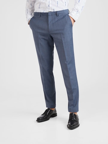 HUGO Red Slim fit Suit 'Arti Hesten232X' in Blue