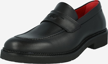 HUGO Red - Sapato Slip-on 'LuxityL' em preto: frente