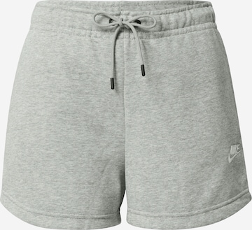 Pantalon 'Essential' Nike Sportswear en gris : devant