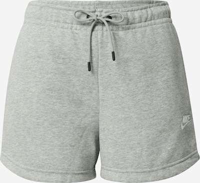 Pantaloni 'Essential' Nike Sportswear di colore grigio sfumato / bianco, Visualizzazione prodotti