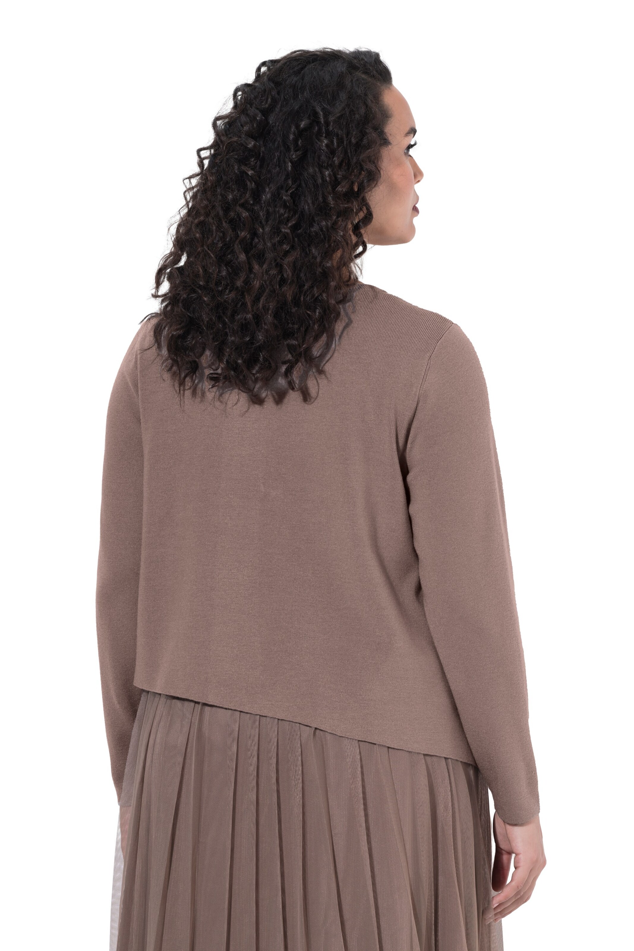 Ulla Popken Pullover in Braun
