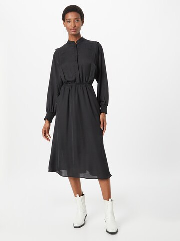 co'couture Платье-рубашка 'Cassie' в Черный: спереди
