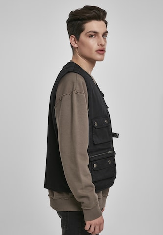 Urban Classics Bodywarmer 'Worker' in Zwart