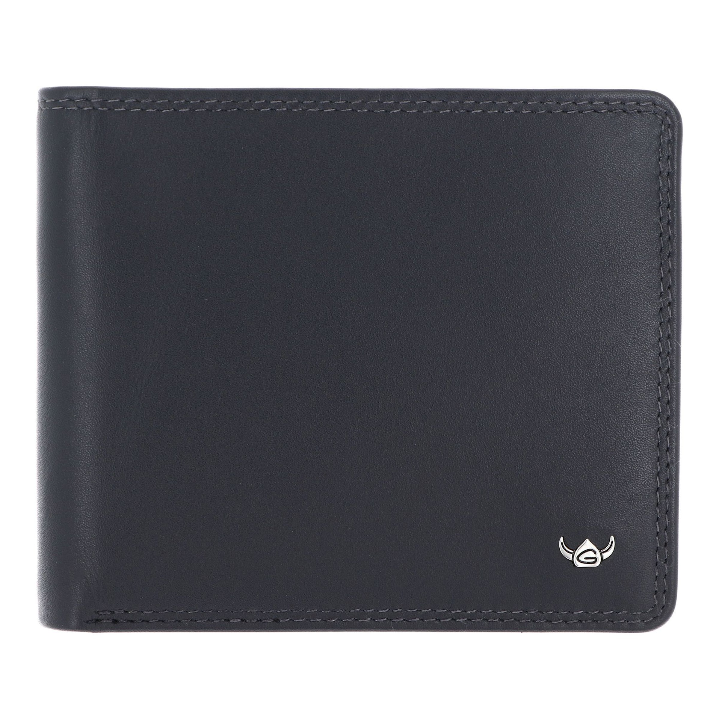 Porte-monnaies 'Polo' GOLDEN HEAD en bleu : devant