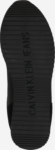 Calvin Klein Jeans Trampki niskie 'RETRO RUNNER SU-NY' w kolorze czarny