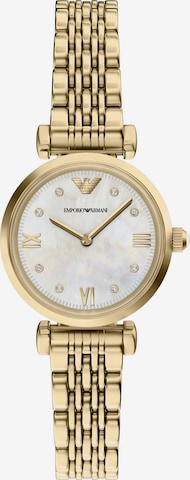 Emporio Armani Analog watch in Gold: front
