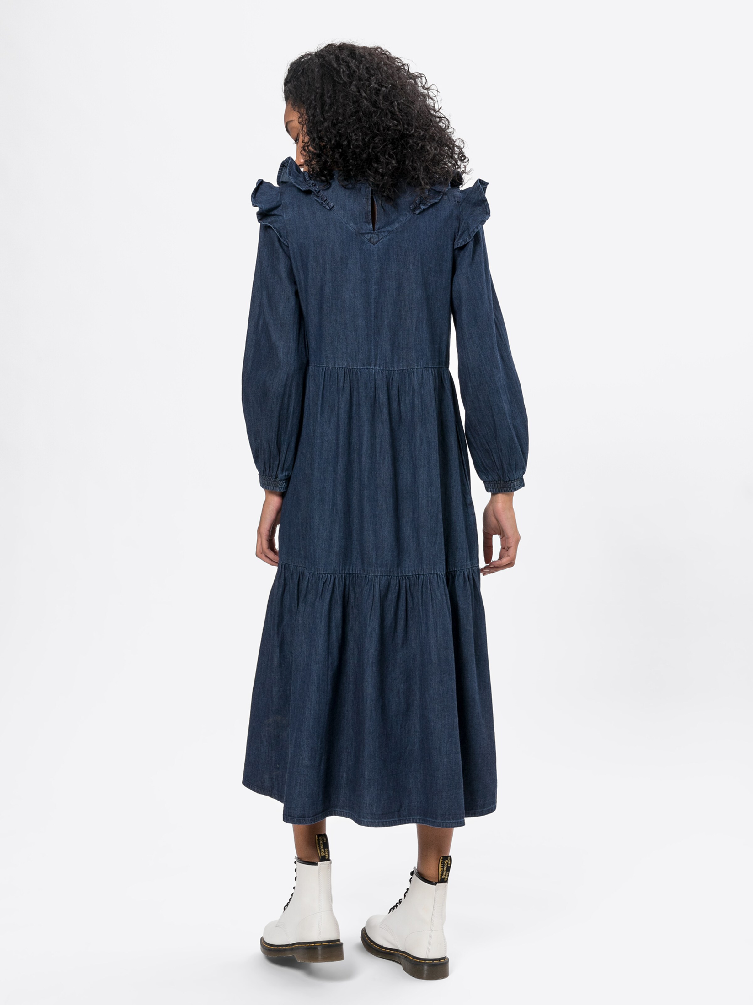 Frauen Große Größen Thought Kleid 'Melanie' in Blau - DN67715 Frauen Große Größen Thought Kleid 'Melanie' in Blau - DN67715